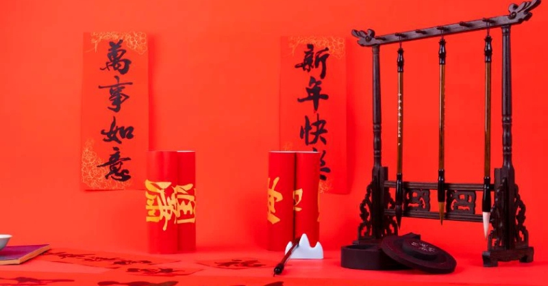 Câu đối Tết chữ Hán