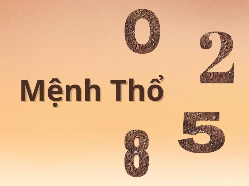 Con số thuộc hành Thổ