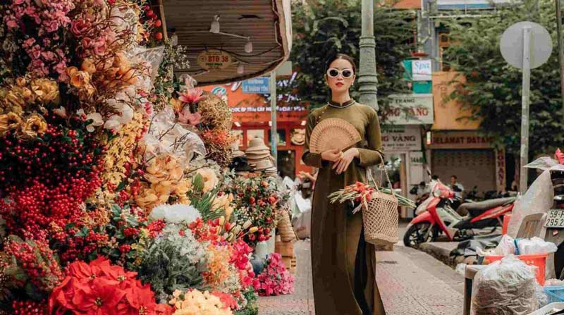 Địa điểm chụp ảnh Tết tại Sài Gòn