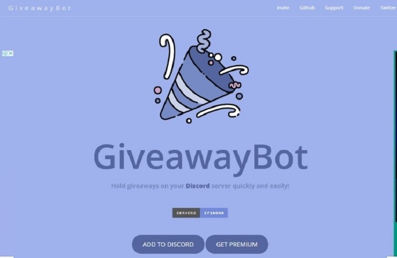 Giveaway Bot giúp bạn tổ chức chương trình Giveaway