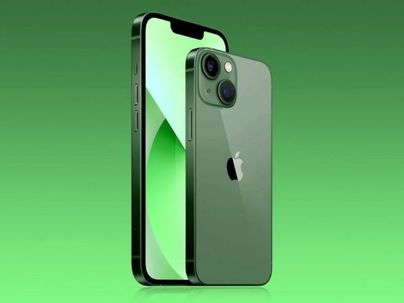 iPhone 13 128GB màu xanh lá cây lá tươi tắn mát