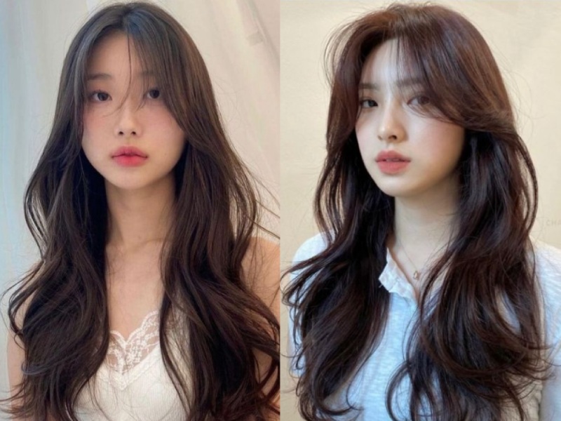 Kiểu tóc uốn xoăn lọn to