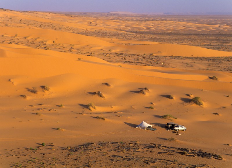 Mauritanie có khí hậu sa mạc khô cằn