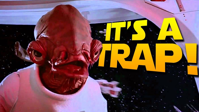 Meme “It’s a trap” 