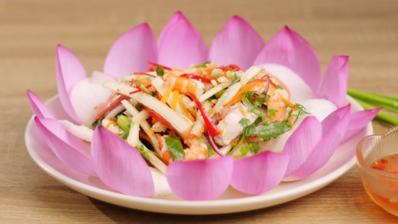 Gỏi ngó sen tôm thịt