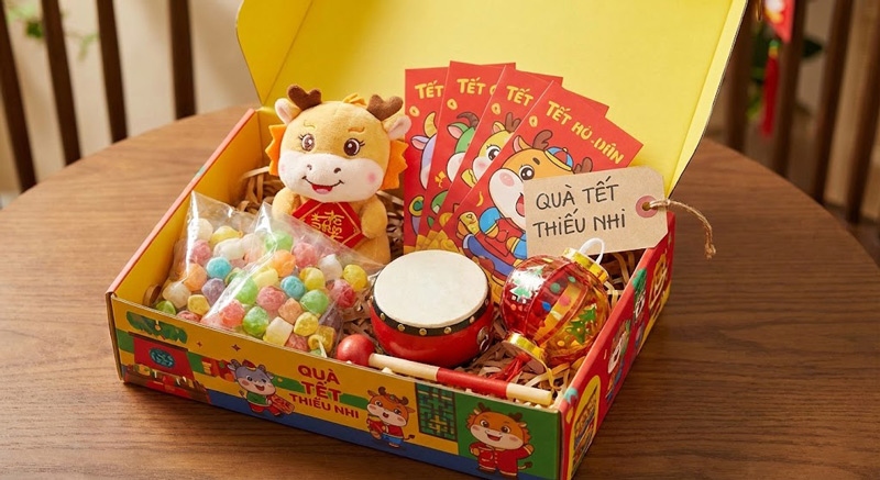 Gợi ý quà tặng dịp Tết cho bé