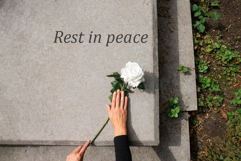 Rest in peace là lời cầu nguyện cho người đã khuất được yên nghỉ