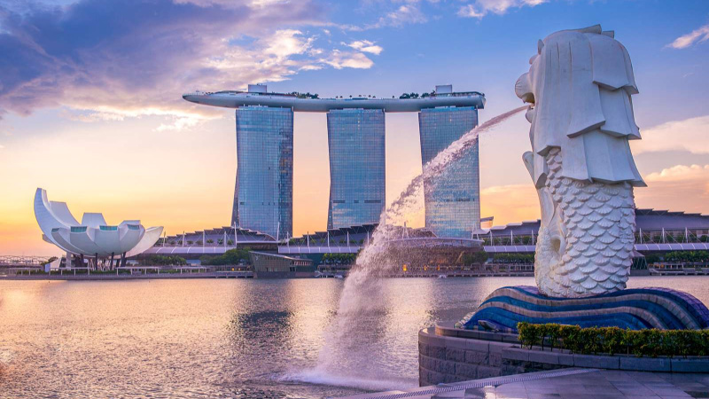 Tượng Merlion - Biểu tượng của Singapore