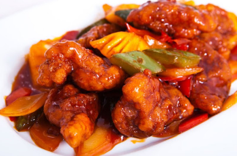 Sườn xào chua ngọt chay đậm đà