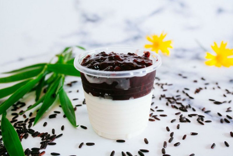 Sữa chua nếp cẩm giàu dinh dưỡng