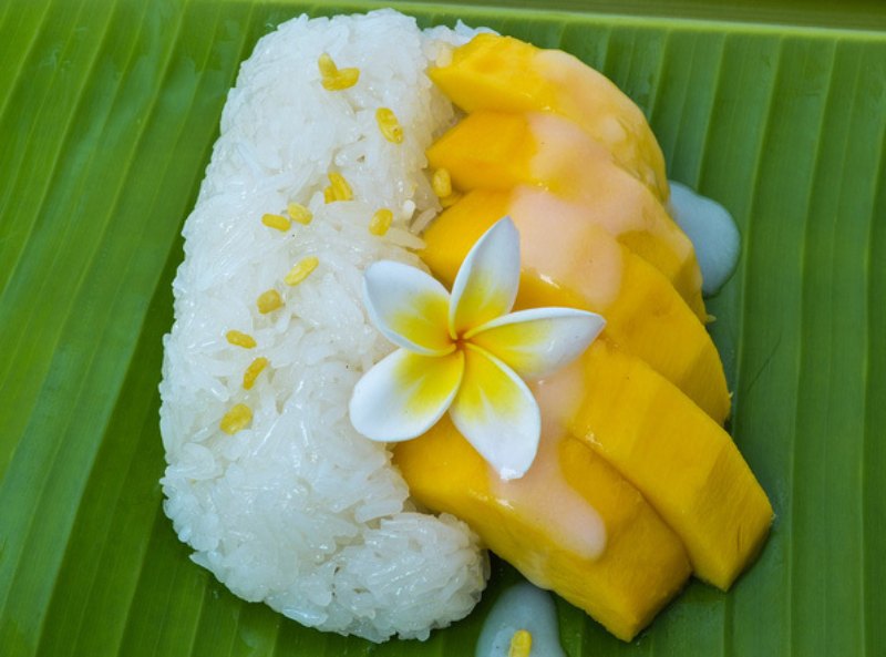 Xôi xoài chín ngọt dẻo thơm