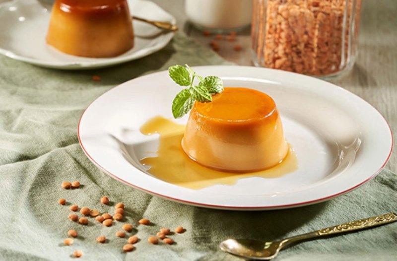 Bánh flan trứng béo ngậy
