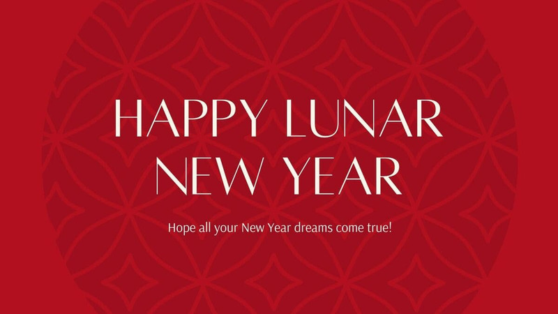 Thiệp chúc Tết dành cho công ty mẫu số 1