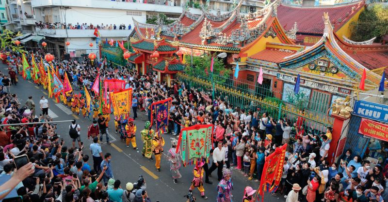 Tết Nguyên Tiêu ở khu người Hoa