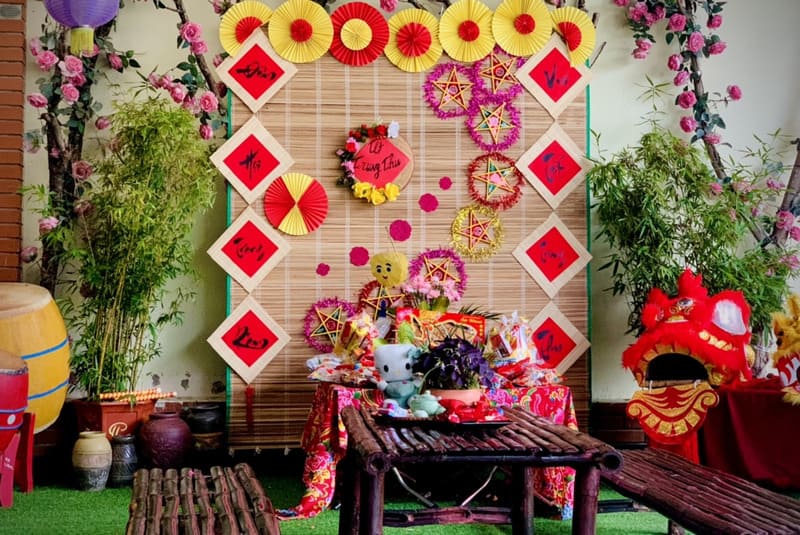 Không gian bên trong trại