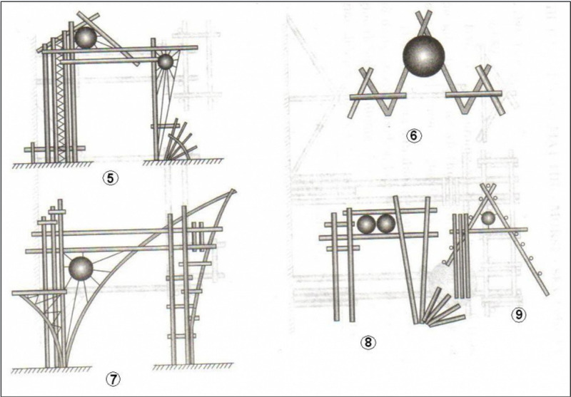 Bản vẽ khung cổng trại