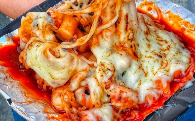 Bạch tuộc phô mai