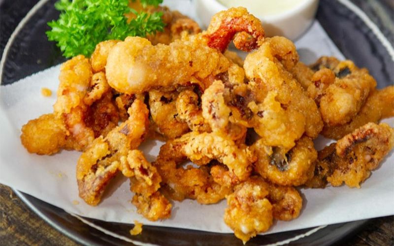 Bột chiên bạch tuộc