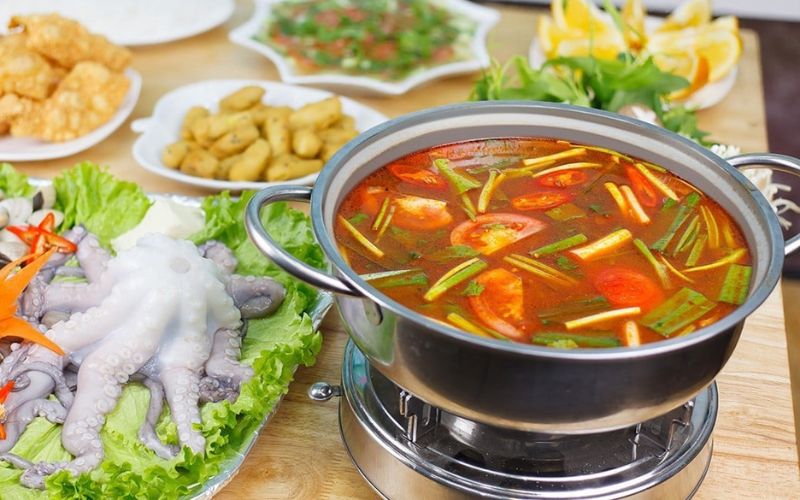 Bạch tuộc nhúng giấm