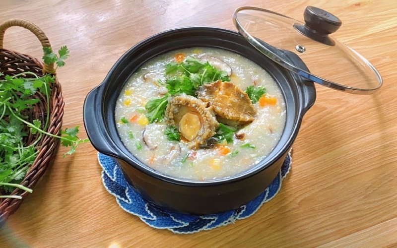 Cháo bào ngư thơm ngon dinh dưỡng