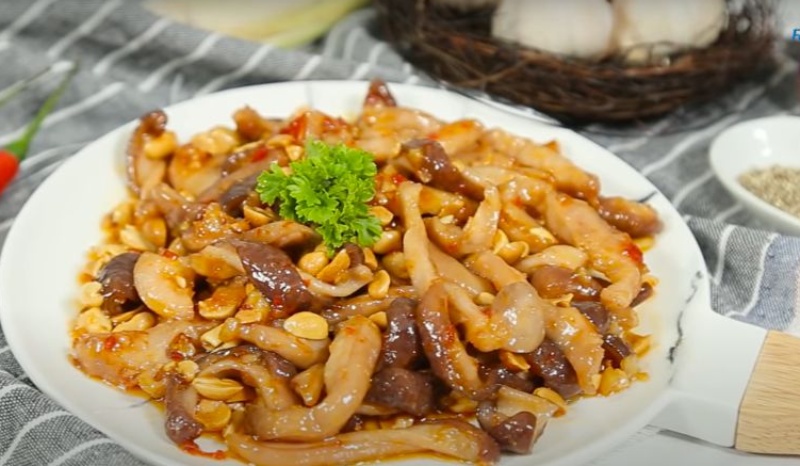 Bao tử heo rim nước mắm đậm đà