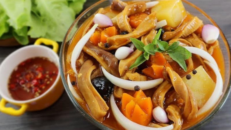 Lagu bao tử heo vàng ươm