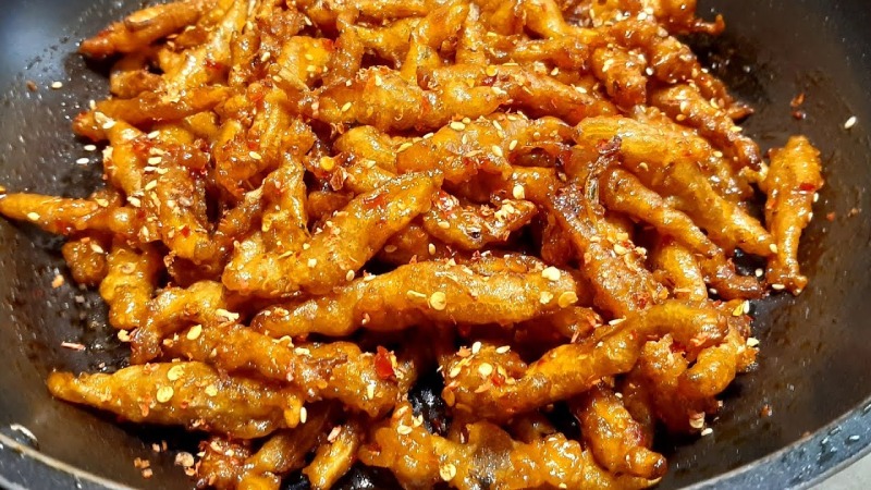 Hoa chuối chiên nước mắm