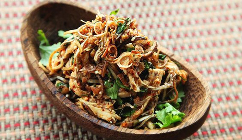 Hoa chuối xào tỏi