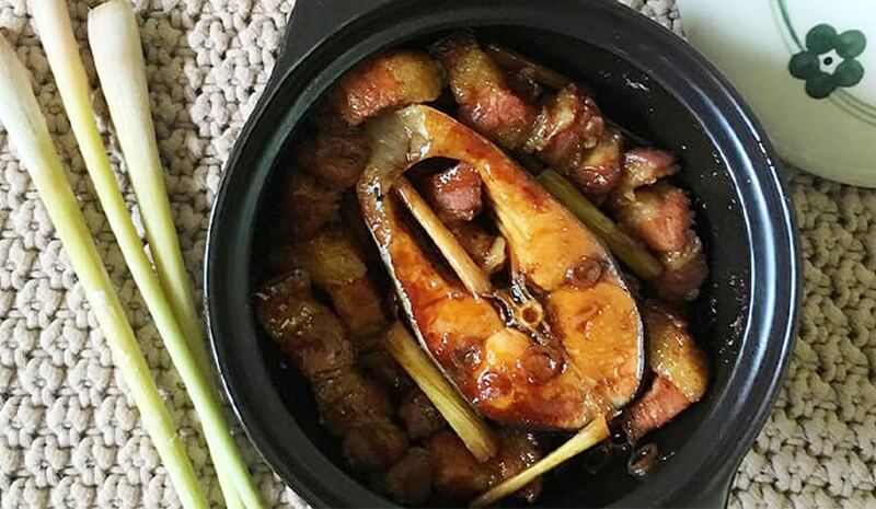 Cá basa kho riềng