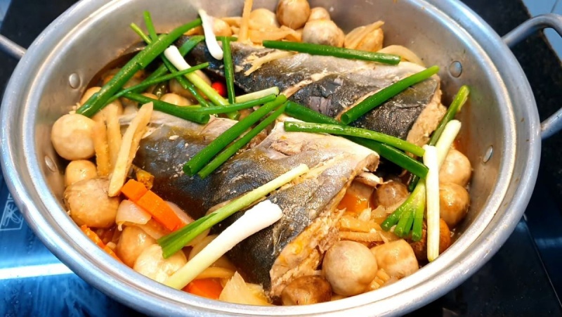 Cá cam hấp thanh ngọt, thịt cá mềm thơm, món cá cam tốt cho sức khỏe