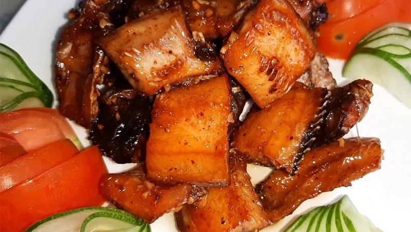 Cá lóc chiên mắm