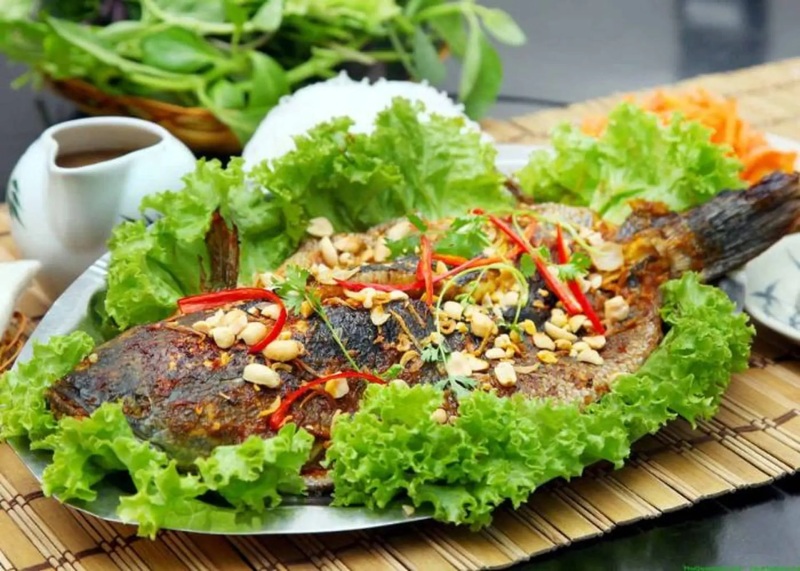 Cá mú nướng chanh bơ