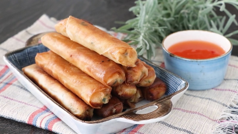 Chả giò cá ngừ