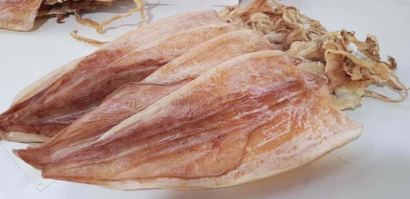 Khô mực chất lượng dùng để làm gỏi