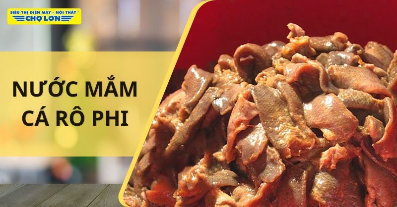 Nước mắm cá rô phi