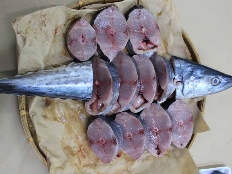 Cá thu cắt khoanh