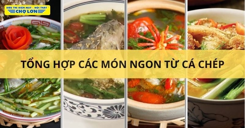 Các món canh nấu từ cá chép