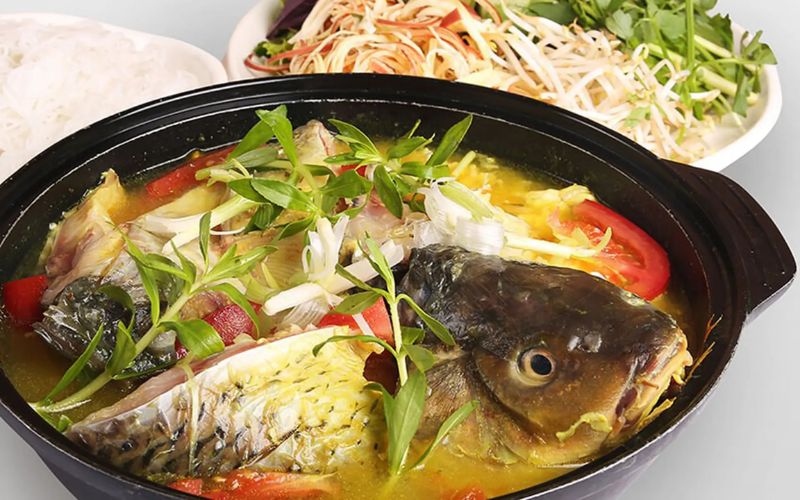 Cá chép nấu mẻ