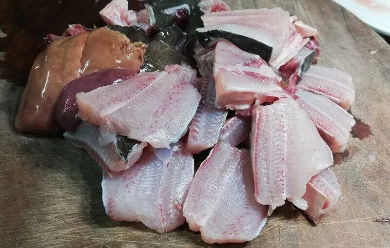 Sơ chế cá đuối