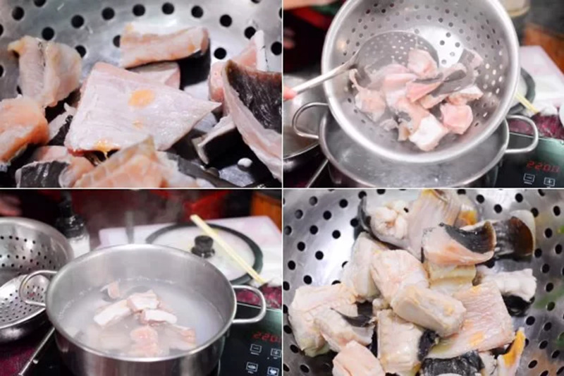 Xào sơ cá đuối