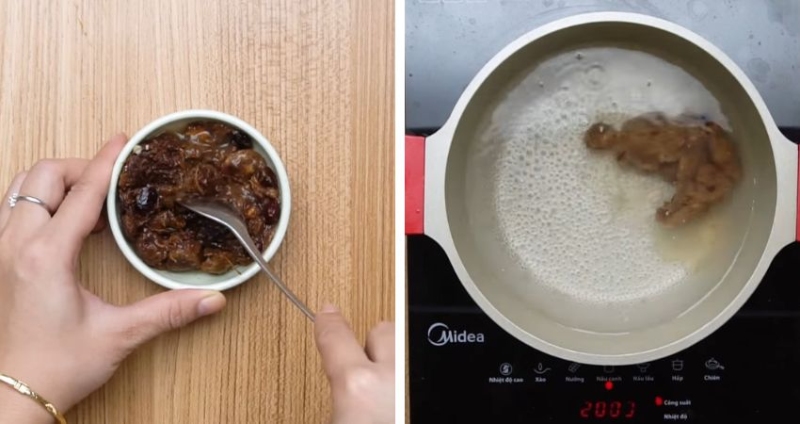 Nấu nước me chua