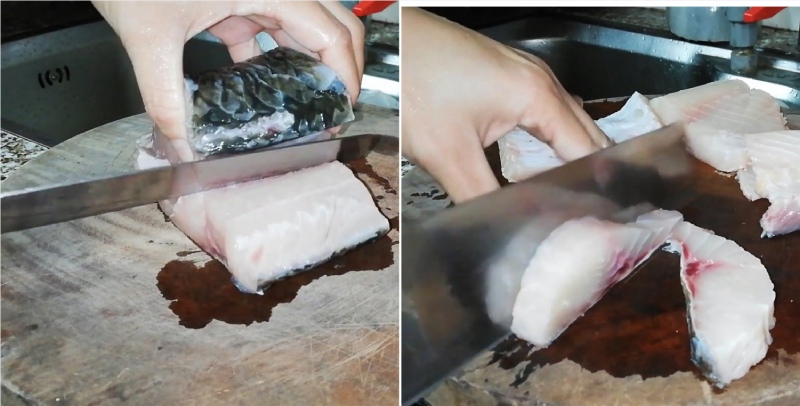 Sơ chế và rửa sạch cá trắm