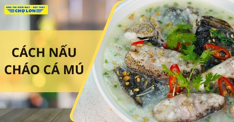 Cháo cá mú