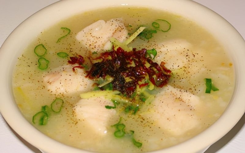 Cháo cá tầm đậu xanh thơm ngon bổ dưỡng
