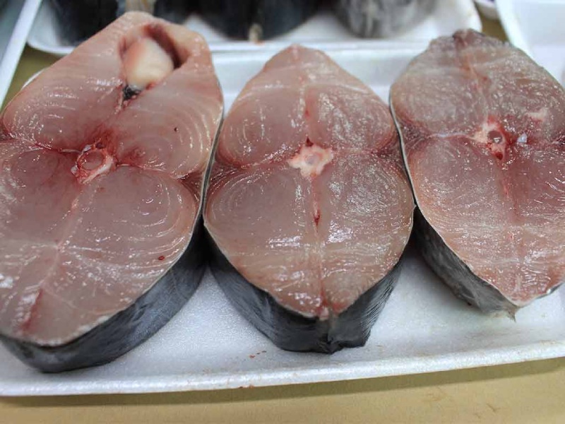 Cá thu cắt khoanh tươi ngon dùng nấu cháo không tanh