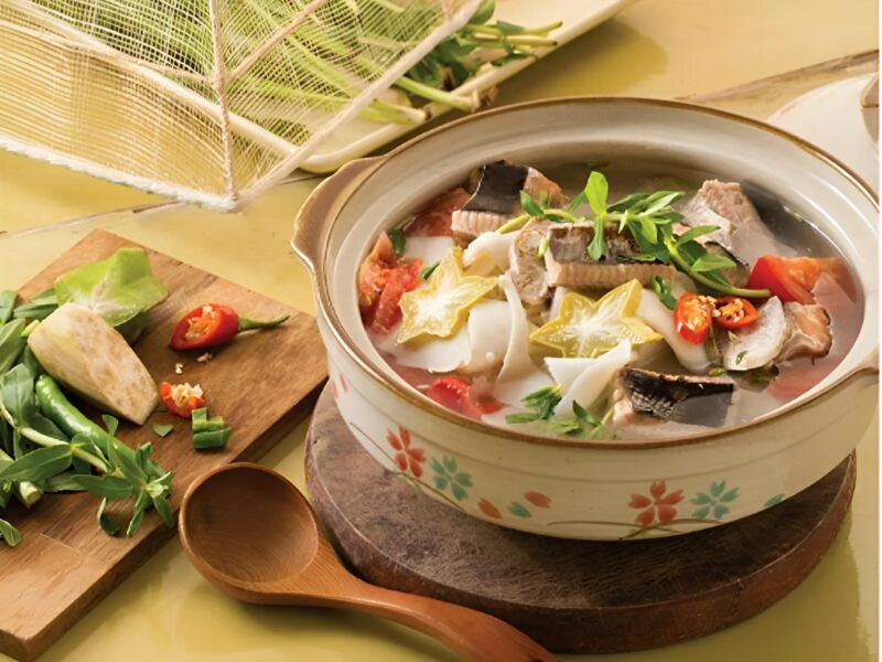 Nồi lẩu cá đuối