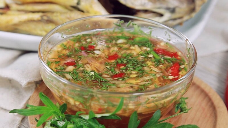 Nước chấm lẩu cá tầm