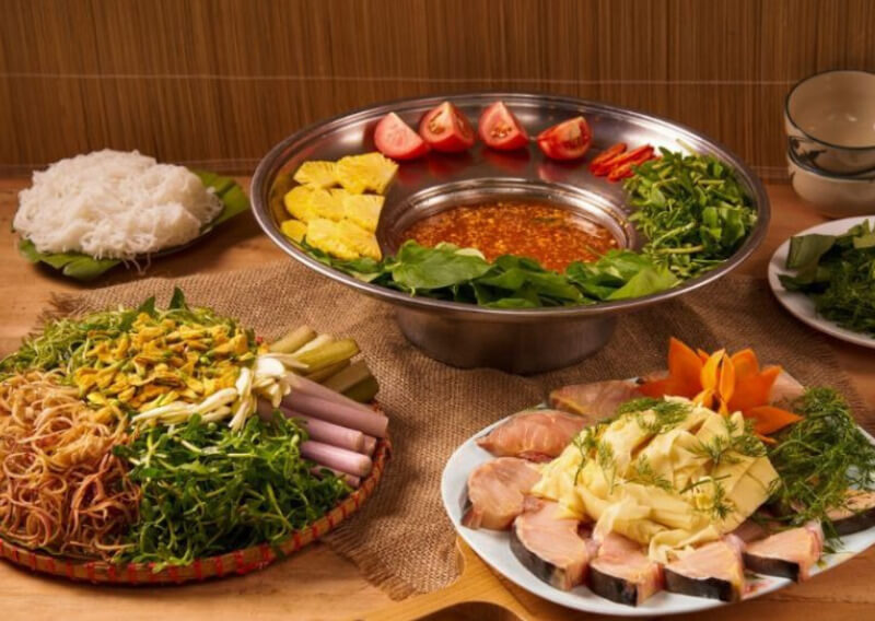 Lẩu cá tầm Sapa