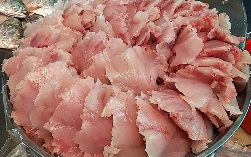 Thịt cá thác lác đã lọc xương