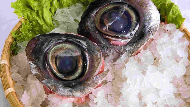 Mắt cá ngừ tươi đã sơ chế